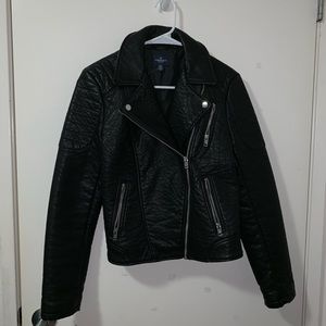 American Eagle Leather Jacket